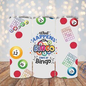 Funny Bingo Tumbler, Bingo Humor Cup, Bingo Coffee Tumbler, Bingo Travel Mug